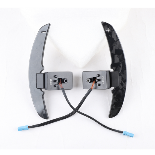 BMW Forged Carbon Fibre Magnetic Paddle Shifters | Project 7 Edition Car Dynamics | F-Series & G-Series