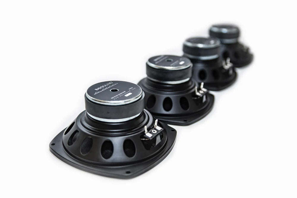 Bavsound Rear Deck Subwoofer Kit (4 Speakers) BMW E38 7 Series 1995-2001 image 1
