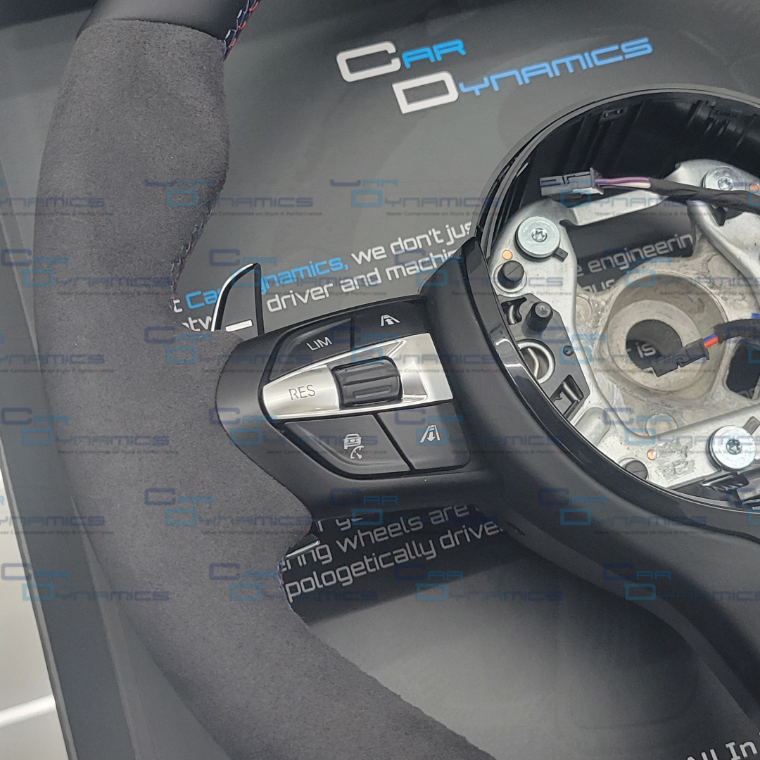 BMW Alcantara & Leather Steering Wheel M-Performance Two Tone Edition
