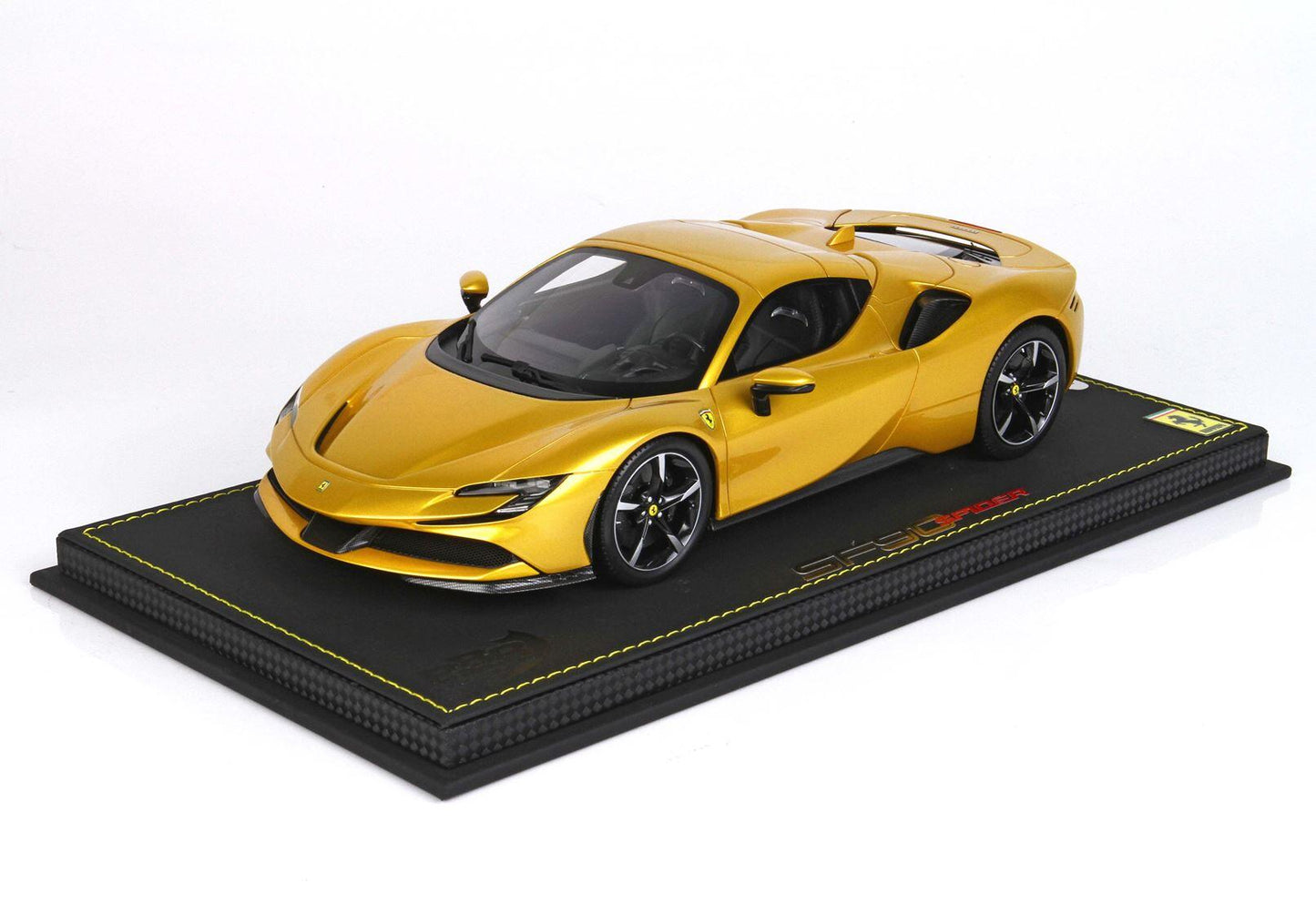 BBR 1:18 Ferrari SF90 Spider Closed Roof Giallo MonteCarlo | LIMITED EDITION 24pcs | 1 OF 24 | P18196A1