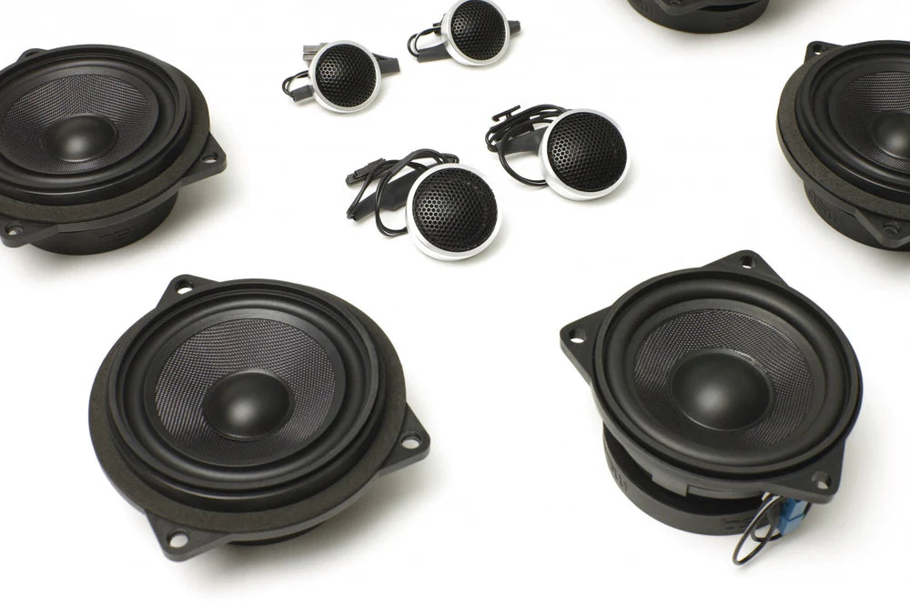 Bavsound Stage One BMW Speaker Upgrade for E64 Convertible w/ Premium Top Hi-Fi image 1