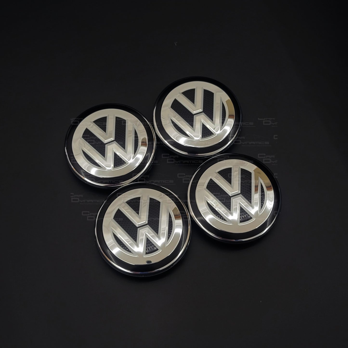 56mm Wheel Centre Caps Compatible with Selected VW / Volkswagen Wheels