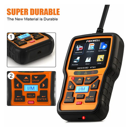 FOXWELL NT301 Car OBD2 EOBD Automotive Scanner image 6