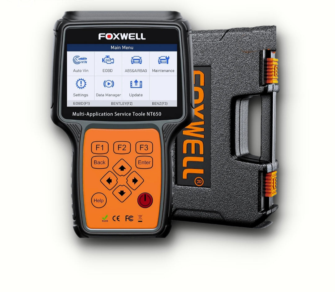 FOXWELL NT650 Elite OBD2 Automotive Scanner | Professional Car Diagnostic Tool image 0