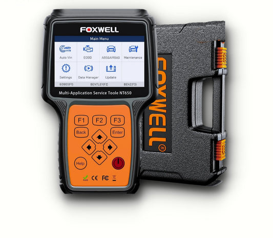 FOXWELL NT650 Elite OBD2 Automotive Scanner | Professional Car Diagnostic Tool image 0