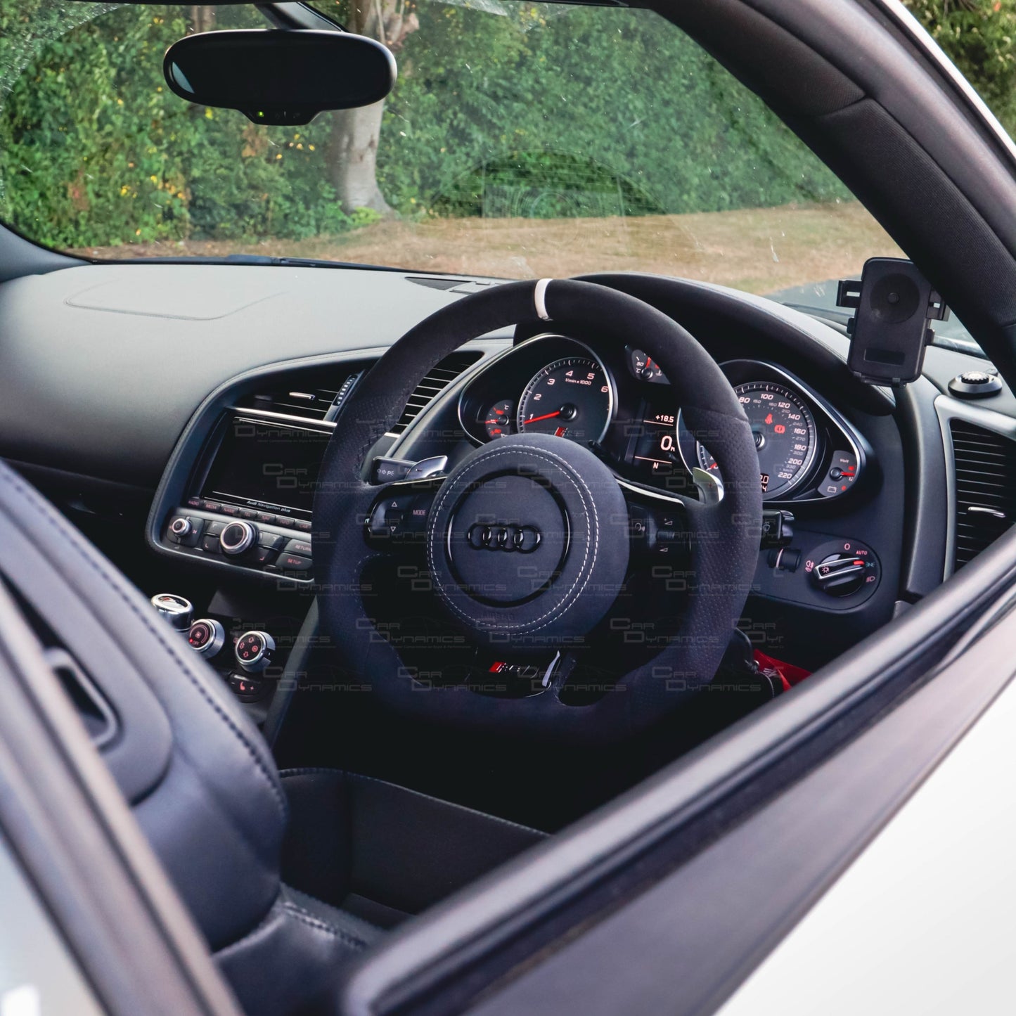 Audi R8 GEN 1 Alcantara Steering Wheel | Mythos Black Edition