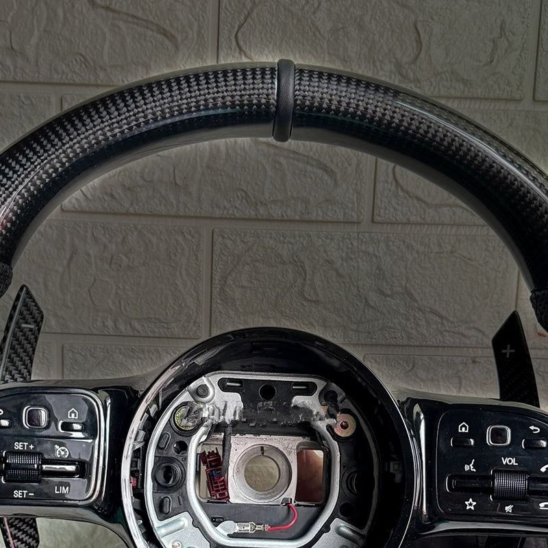 Mercedes Benz Custom AMG Carbon Fibre Steering Wheel C63 S63 C63S CLS63 E63 CLE image 2