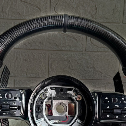 Mercedes Benz Custom AMG Carbon Fibre Steering Wheel C63 S63 C63S CLS63 E63 CLE image 2