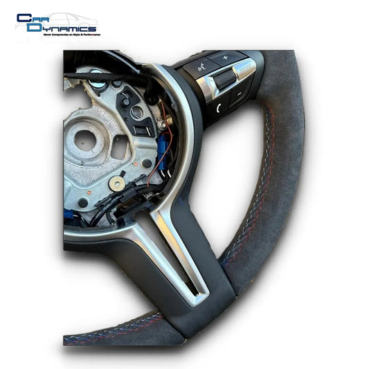 BMW Custom Alcantara Steering Wheel M Performance Edition F-Series image 1
