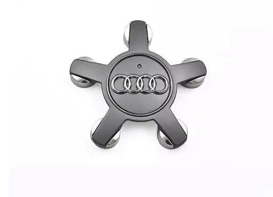 4x Audi Grey Spider Wheel Centre Cap 4F0601165N image 0