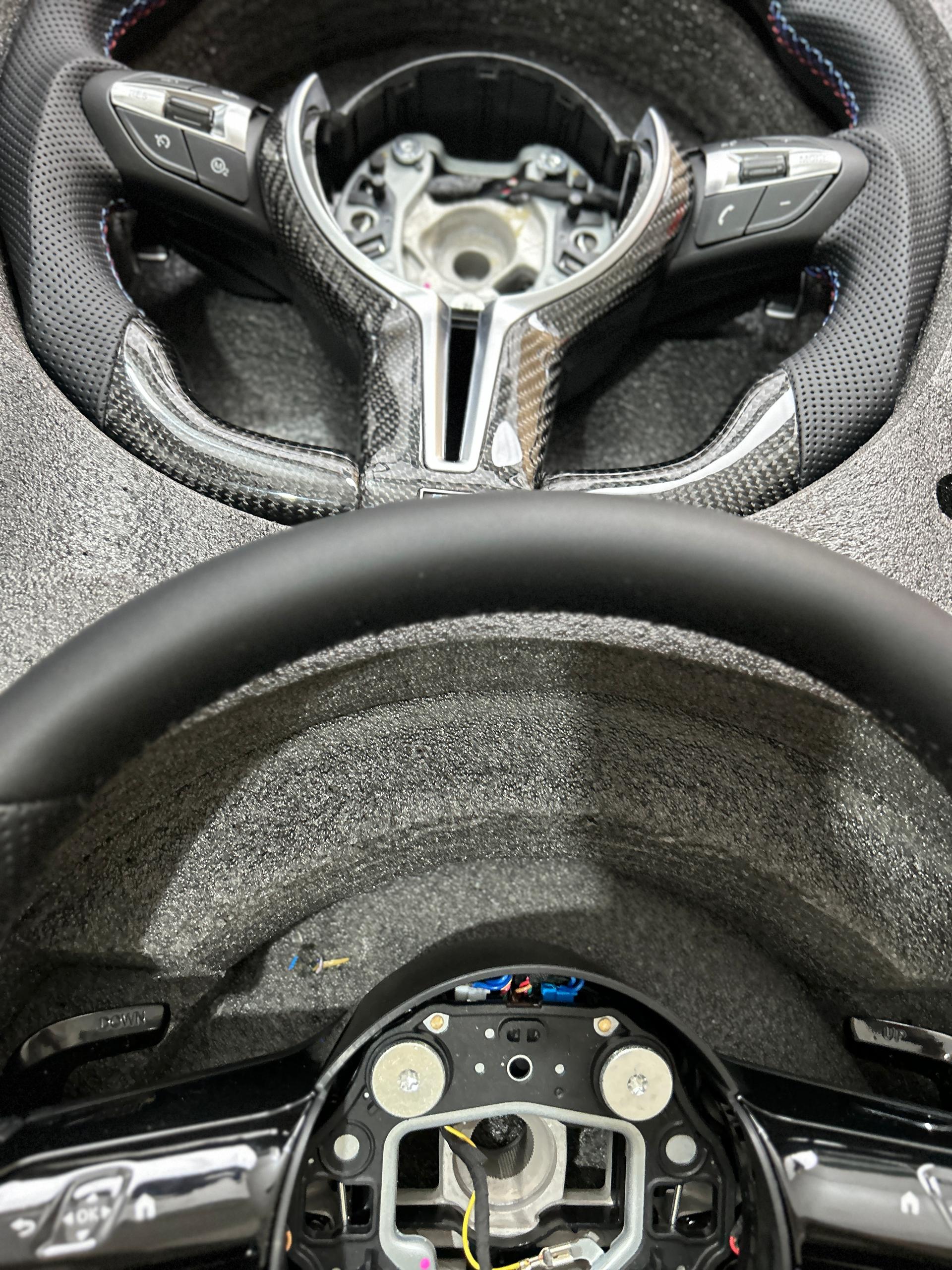 Mercedes-Benz Custom AMG Leather Flat Bottom Steering Wheel image 3