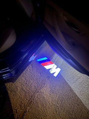 BMW M LED Door Projector Lights – 4-Pack Puddle Light Kit for BMW Models