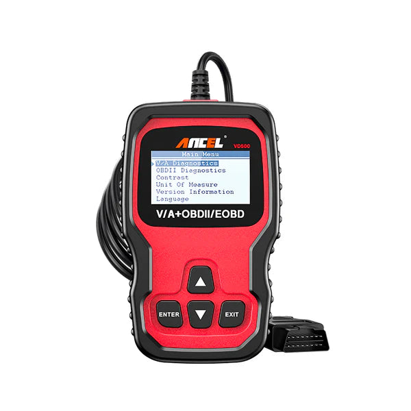 ANCEL VD500 OBD2 Scanner Code Reader ABS SRS EPB Oil Diagnostic Tool