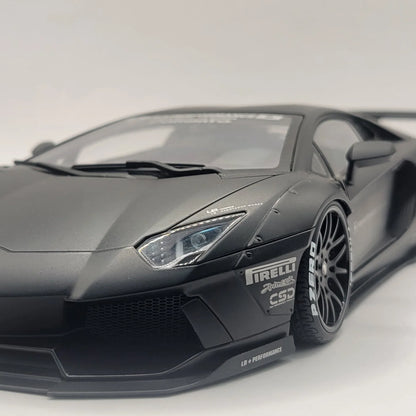 AUTOart118LB-WorksLamborghiniAventadorMattBlack79106_4 - Car Dynamics 