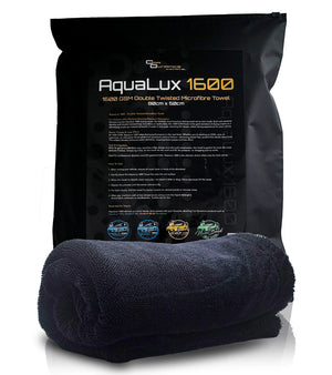 AquaLux 1600 - Double Twisted Microfibre Towel 1600 GSM (80cm x 50cm)
