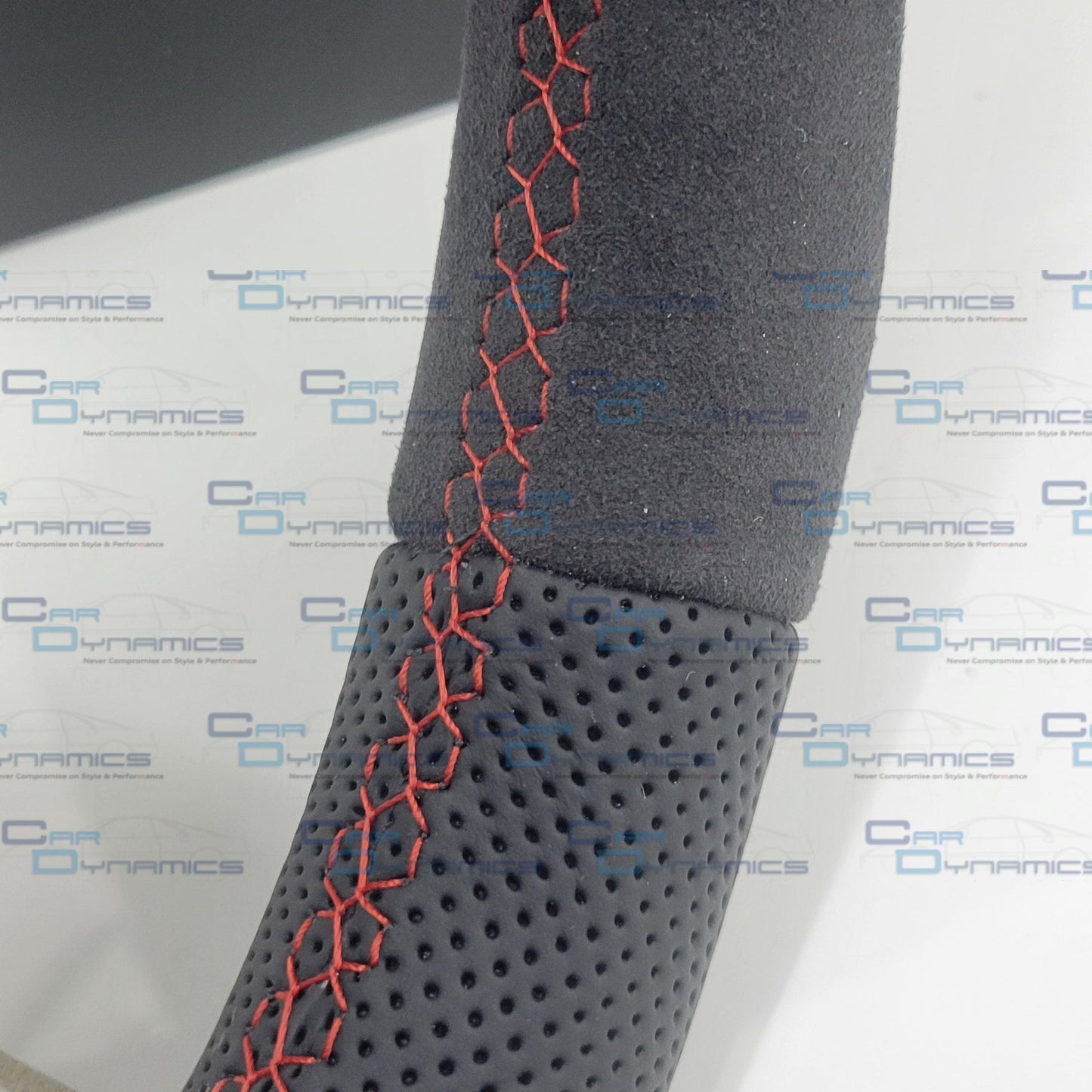 Audi B7 Custom Flat Bottom Steering Wheel Alcantara &amp; Leather | A3 A4 A5 S4 S5 RS3 RS4 RS5 | Two Tone Edition