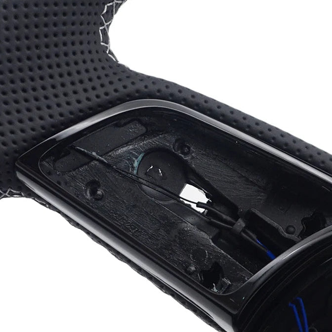 Audi B9 Leather Steering Wheel Flat Bottom | A3 A4 S3 A5 S5