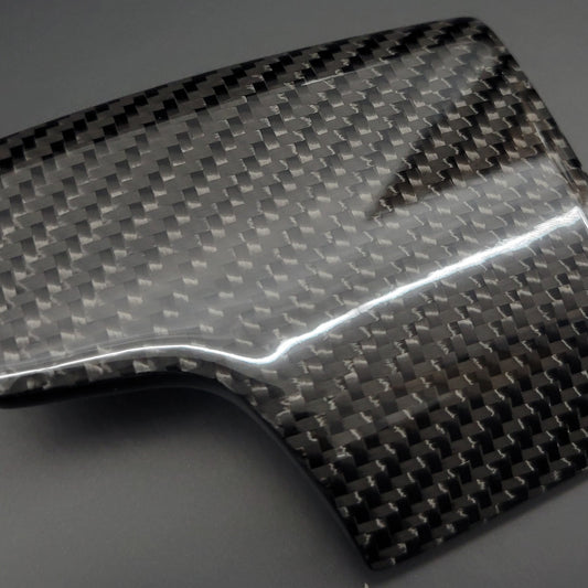 Audi Carbon Fibre Gear Shift Knob Cover LHD | A6 , A7 , RS7 , Q7 & RS6