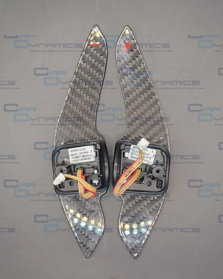 Audi Carbon Fibre Paddle Shifters | Carbon Apex Edition | B8.5