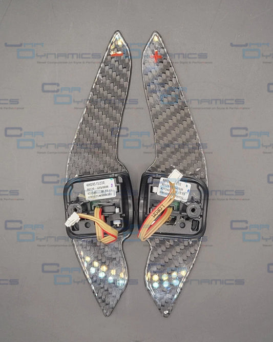 Audi Carbon Fibre Paddle Shifters | Carbon Apex Edition | B8.5