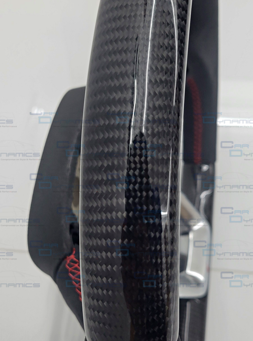 Audi Custom Carbon Fibre Flat Bottom Steering Wheel Alcantara - Q8 ,Q5, SQ5, Q7