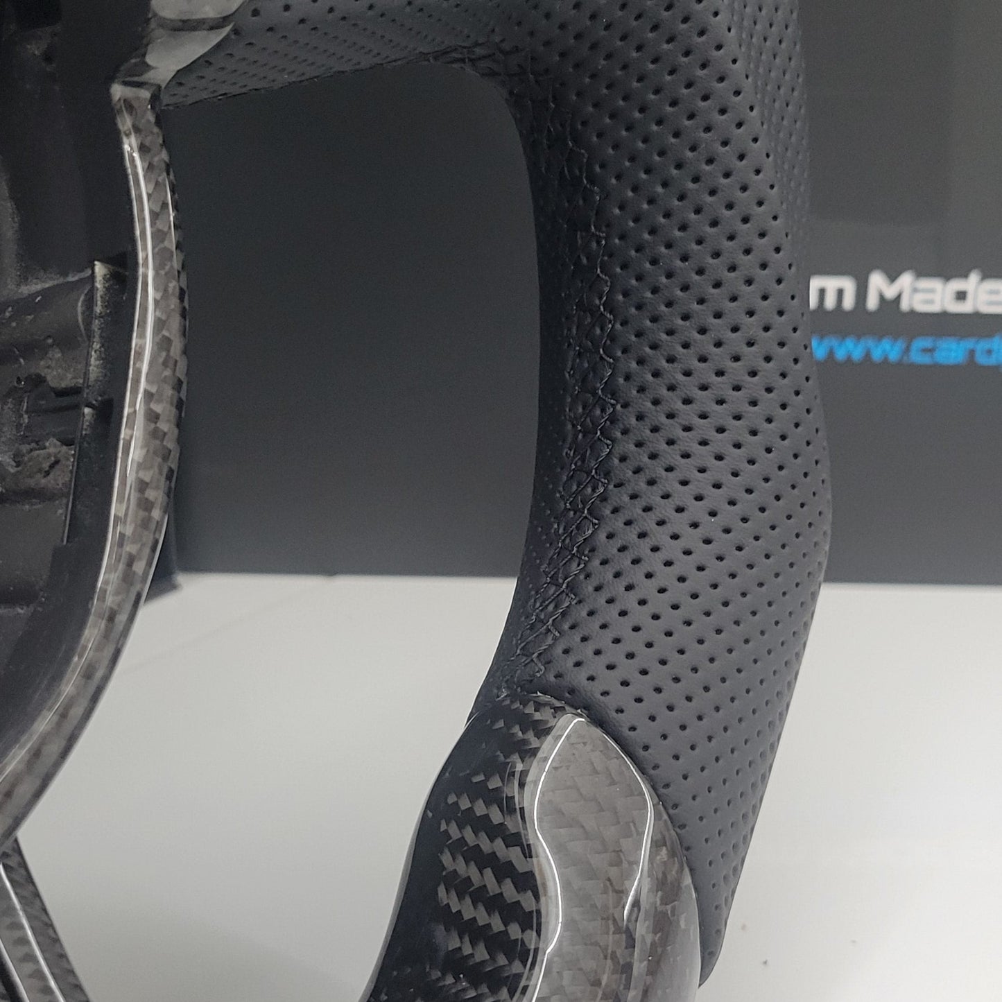 Audi RS4 B8.5 Carbon & Leather Steering Wheel | B7 Upgrade