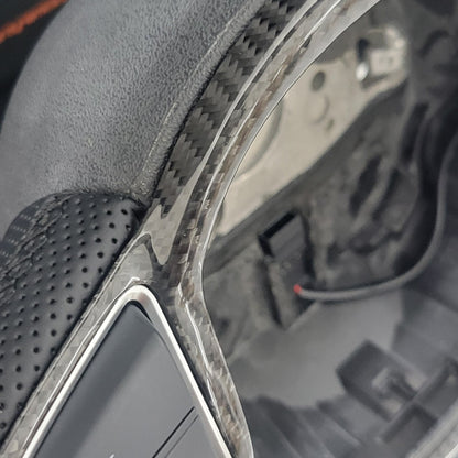 Audi RS4 B8.5 Carbon & Leather Steering Wheel | B7 Upgrade