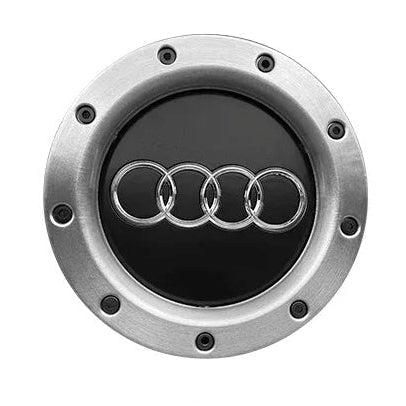 Audi 146mm 8D0601165K | 4pcs Black Centre Caps