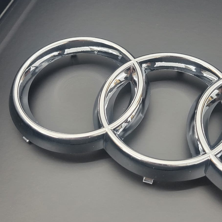 Audi 4 Ring Badge | Chrome Edition