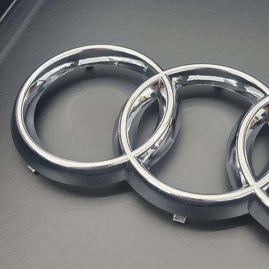Front Grille & Rear Badge Chrome | Replacement For Various Audi Models