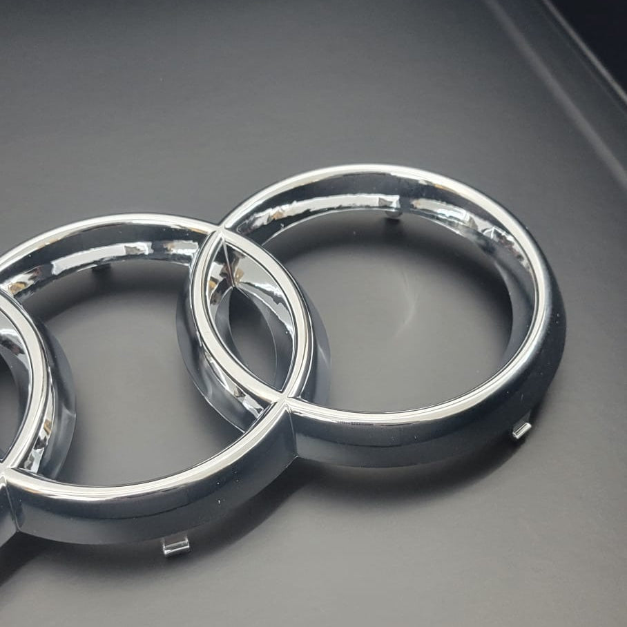 Audi 4 Ring Badge | Chrome Edition