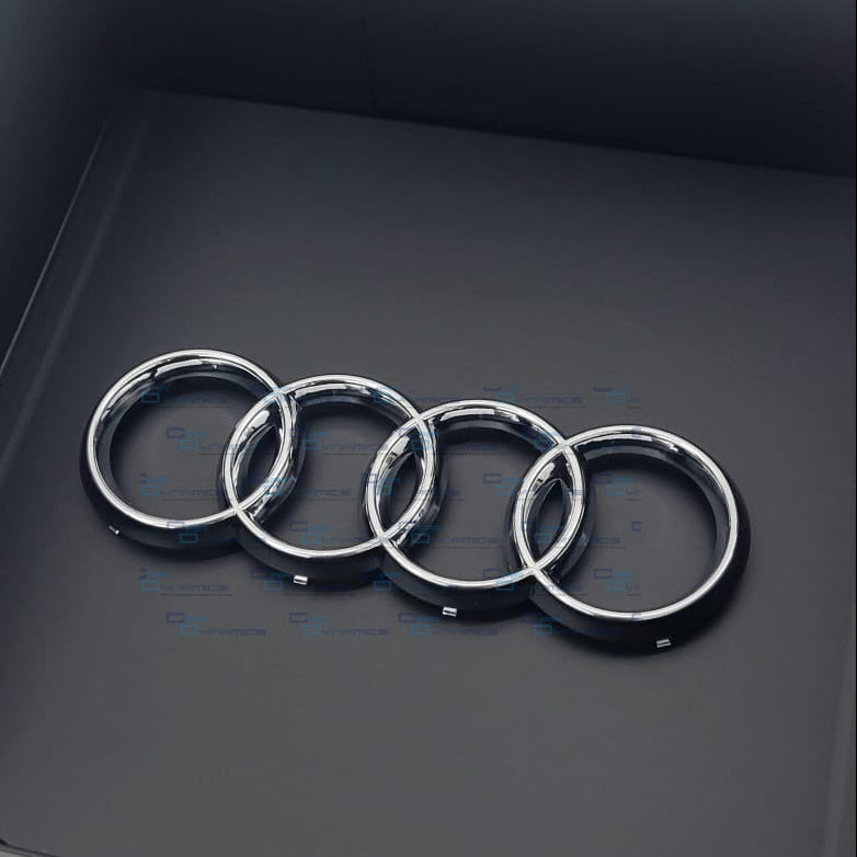 Audi 4 Ring Badge | Chrome Edition
