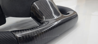 Audi Custom Carbon Fibre Steering Wheel Flat Bottom | RS3 , R8 , A3 , A1..
