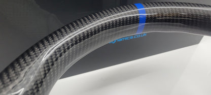 Audi Custom Carbon Fibre Steering Wheel Flat Bottom | RS3 , R8 , A3 , A1..