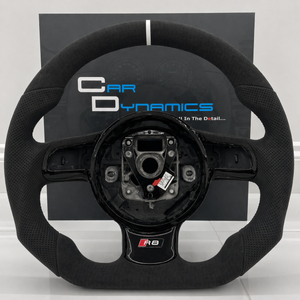 Audi R8 GEN 1 Alcantara Steering Wheel | Mythos Black Edition
