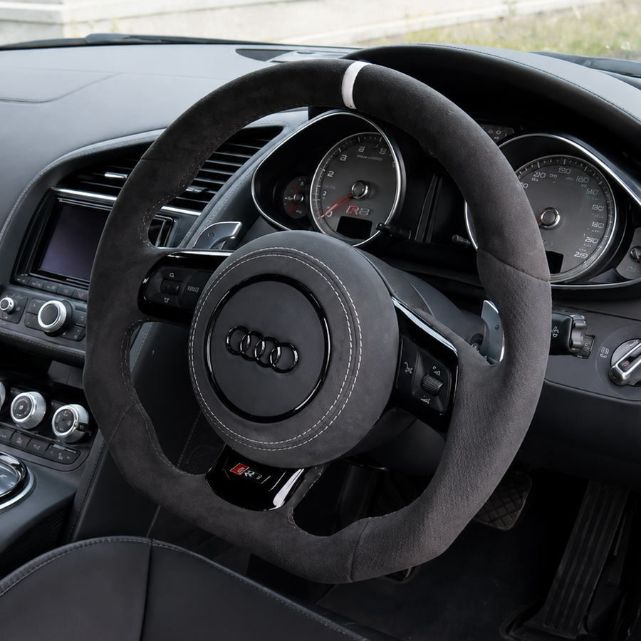 Audi R8 GEN 1 Alcantara Steering Wheel | Mythos Black Edition