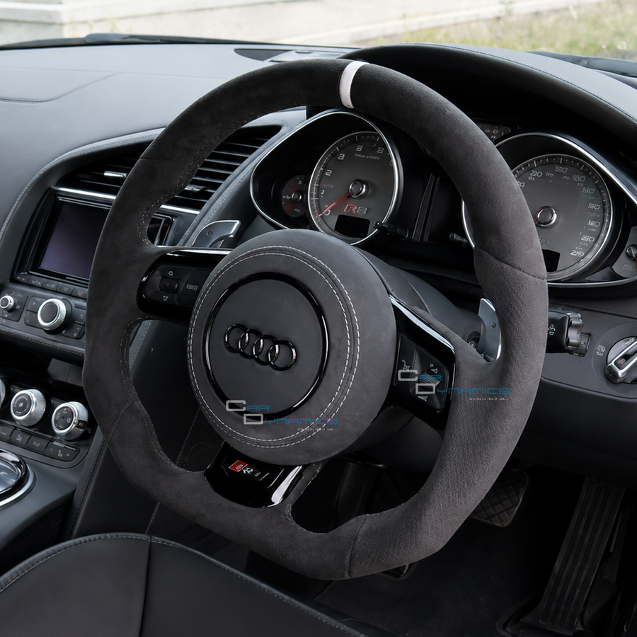 Audi R8 GEN 1 Alcantara Steering Wheel | Mythos Black Edition