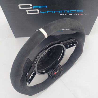 Audi R8 GEN 1 Alcantara Steering Wheel | Mythos Black Edition