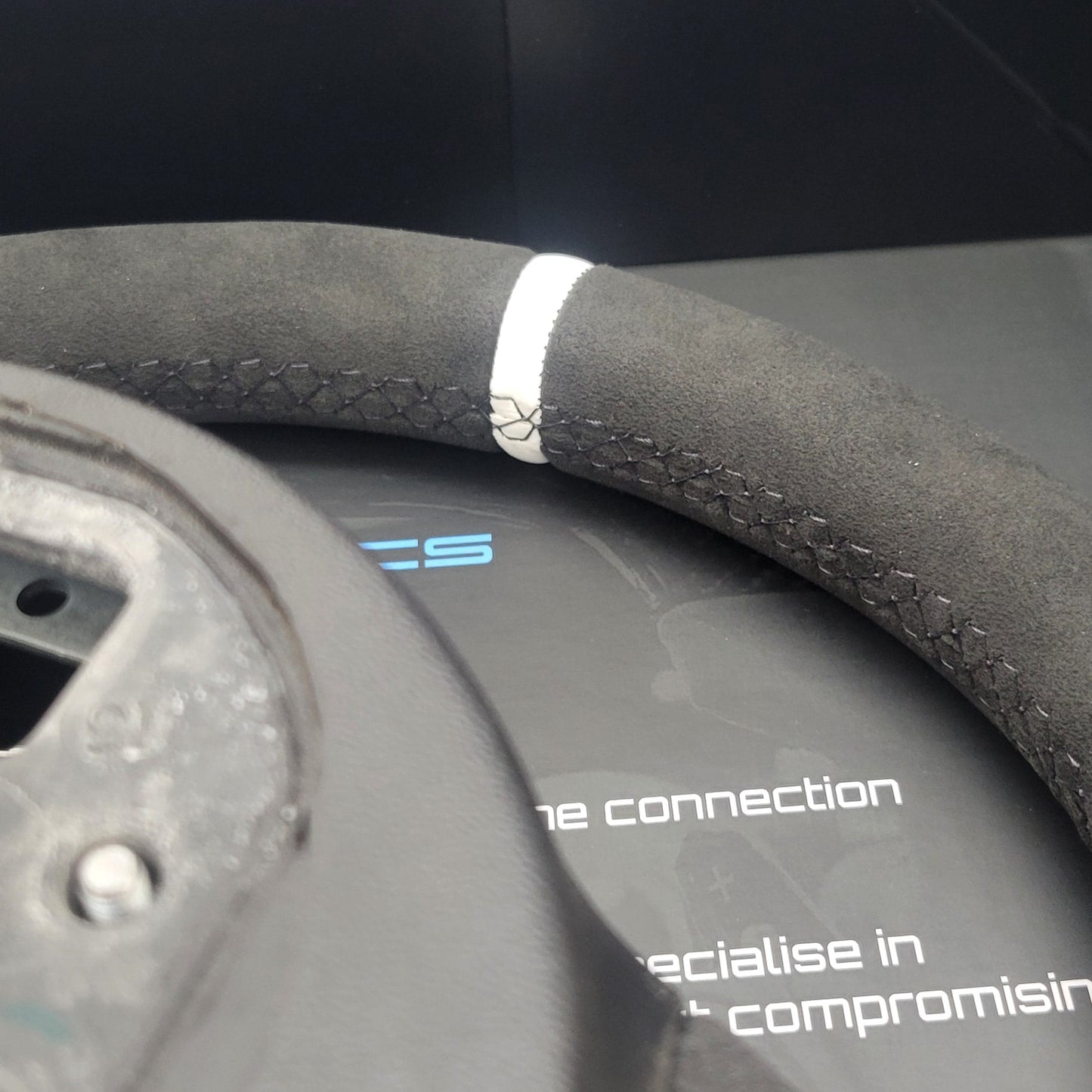 Audi R8 GEN 1 Alcantara Steering Wheel | Mythos Black Edition