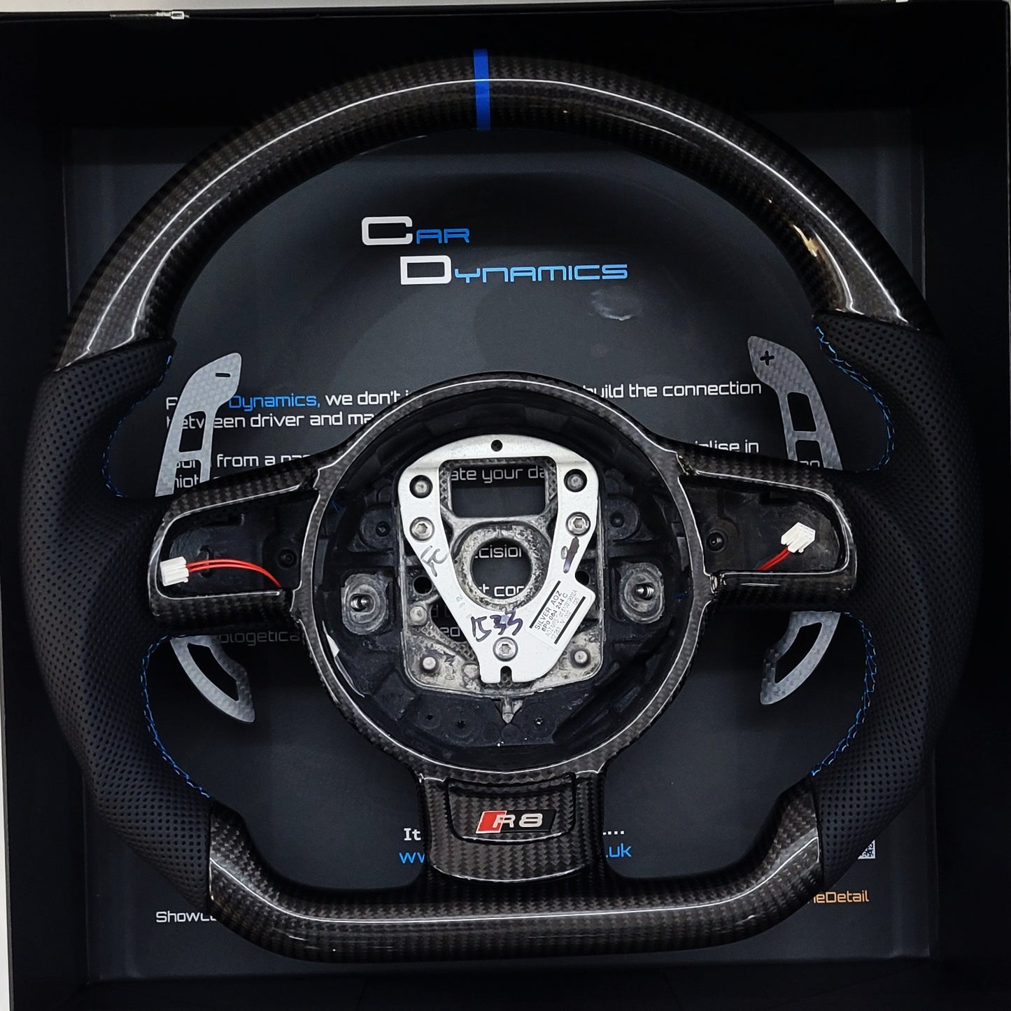 Audi R8 GEN 1 Magnetic Paddle Shifters | Carbon Fibre Edition ( Steering Wheel Not Included )