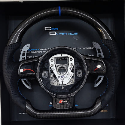 Audi R8 GEN 1 Magnetic Paddle Shifters | Carbon Fibre Edition ( Steering Wheel Not Included )