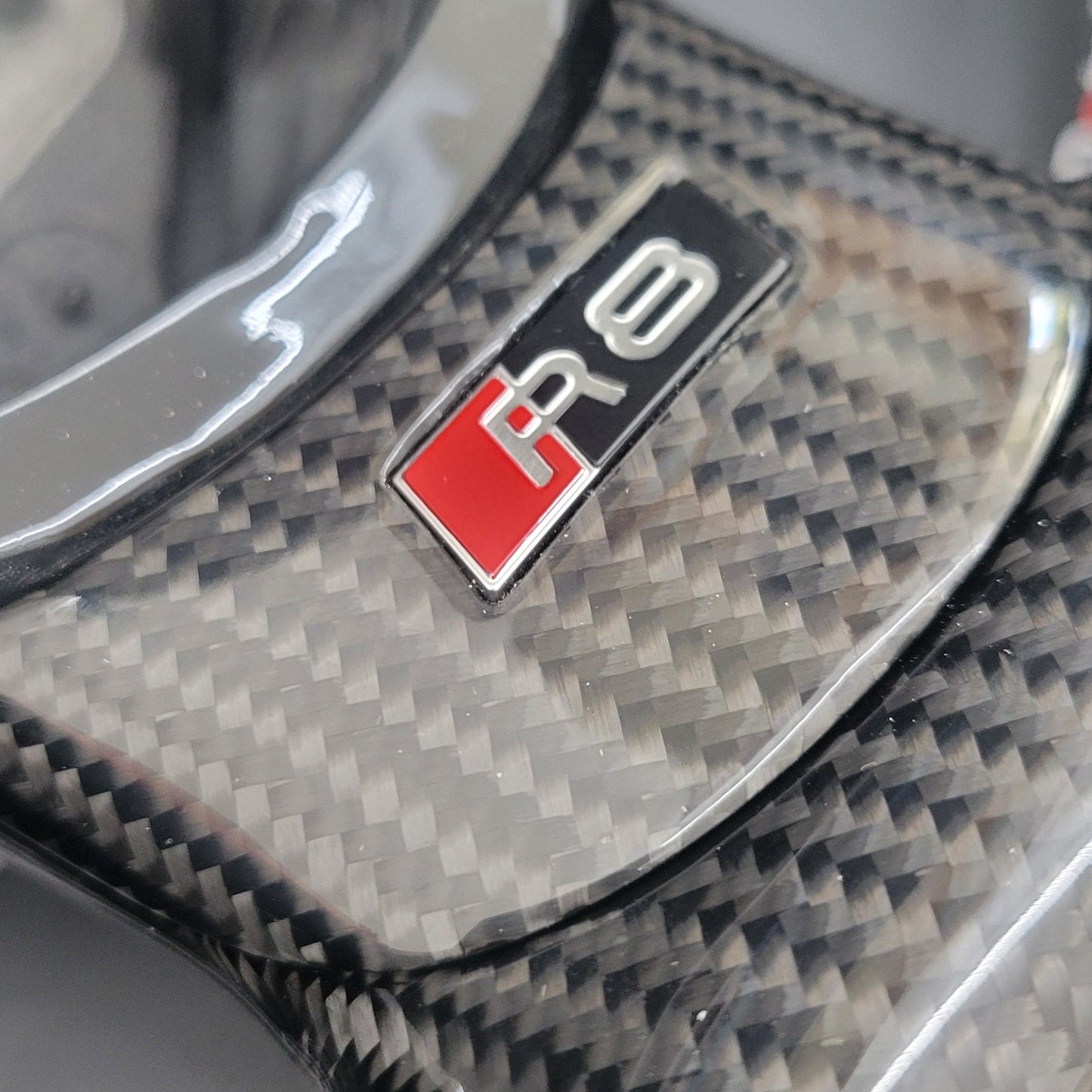 Audi R8 GEN 1 Carbon & Leather Steering Wheel | Vegas Yellow Edition