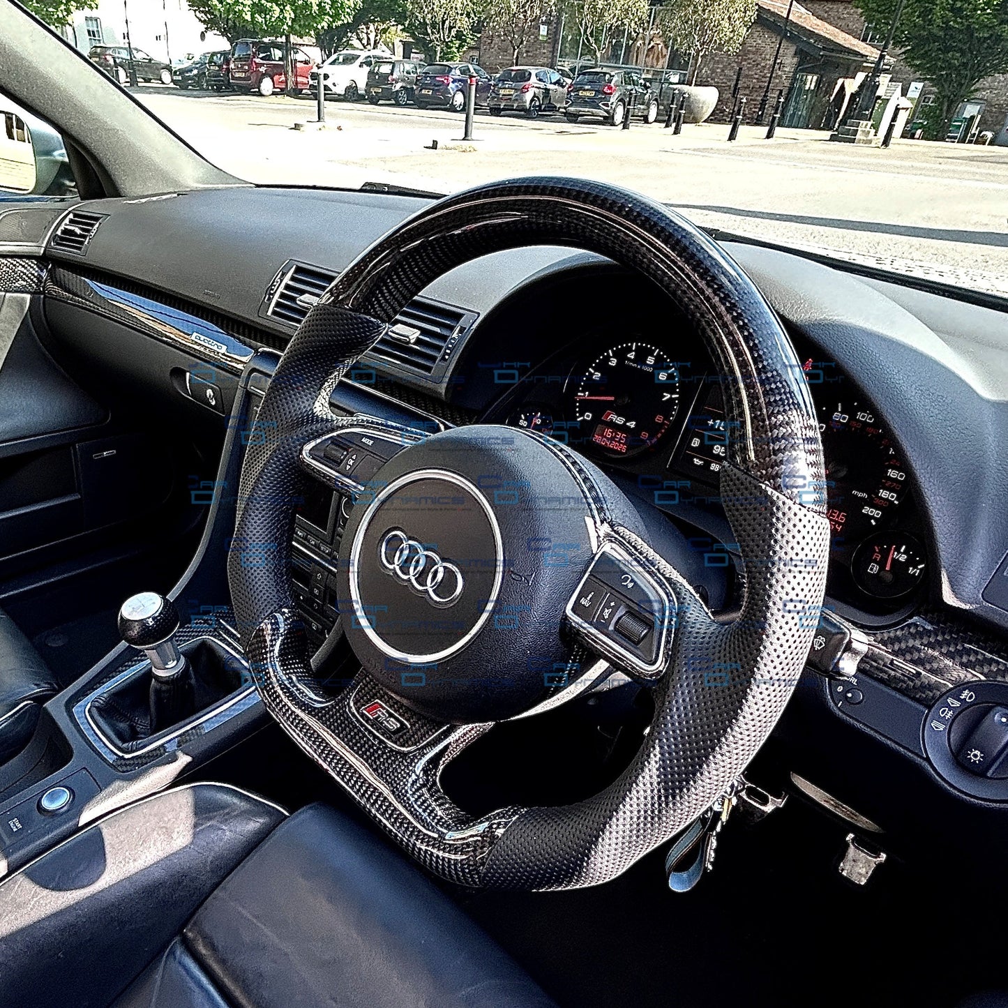 Audi RS4 B8.5 Carbon & Leather Steering Wheel | B7 Upgrade