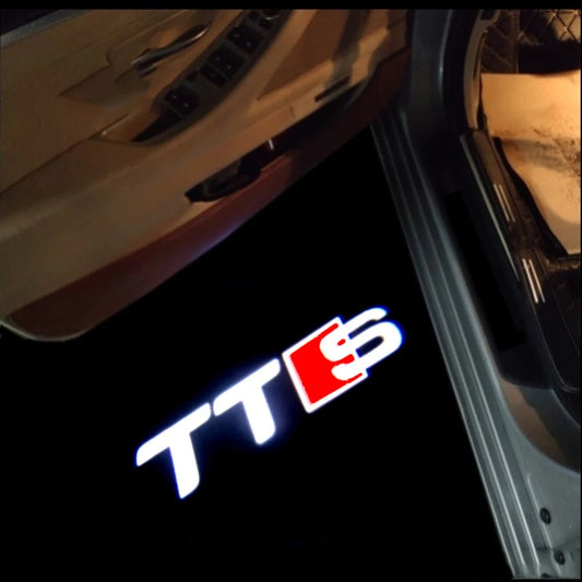 Audi TTS LED Car Door Puddle Lights