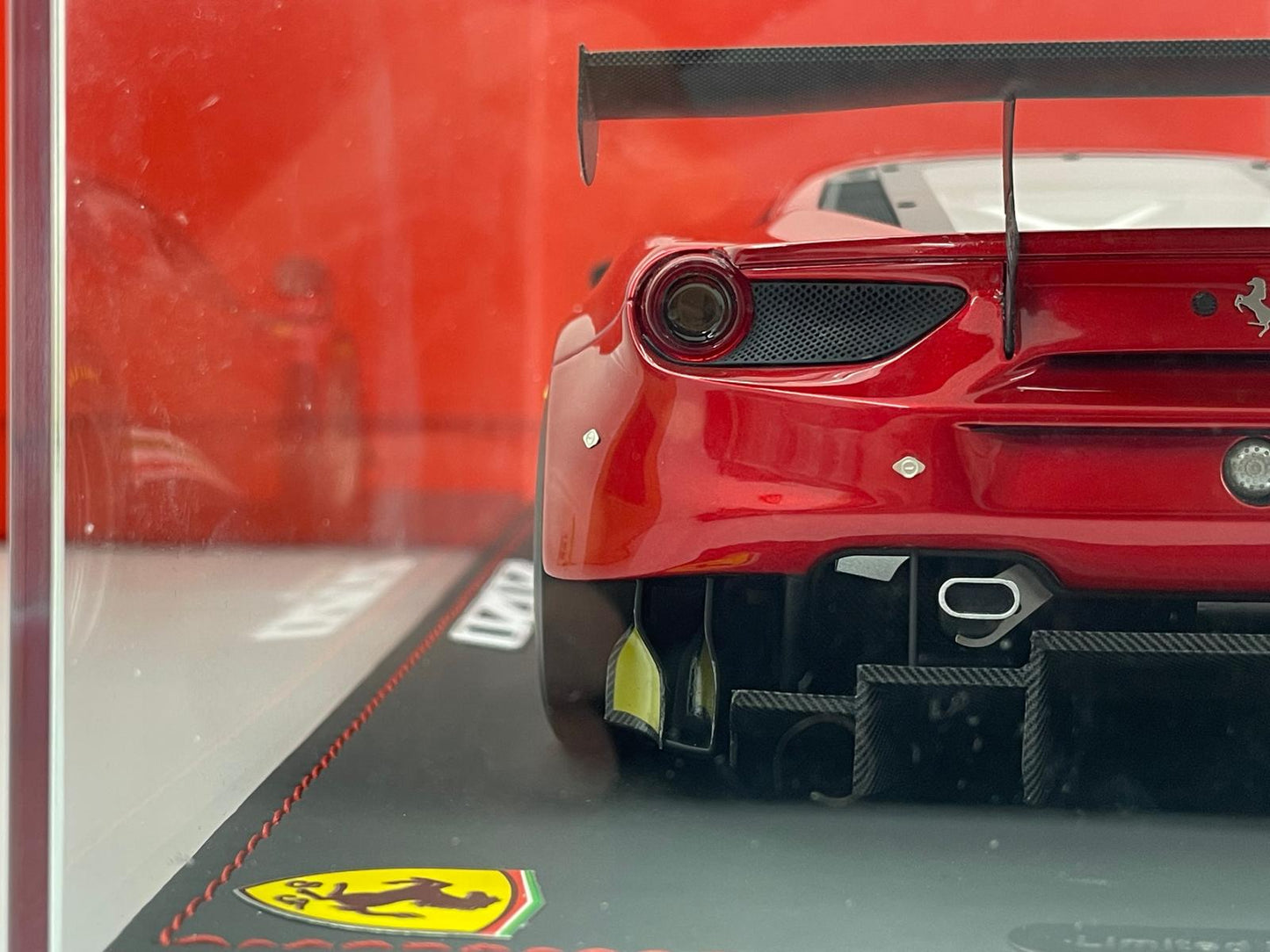 BBR 1:18 Ferrari 488 GT3 2020 Rosso Fuoco 21/24 | P18187E