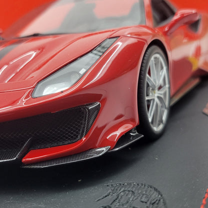 BBR 1:18 Ferrari 488 Pista Spider 2018 | Rosso Corsa Limited 80 pcs | P18162C
