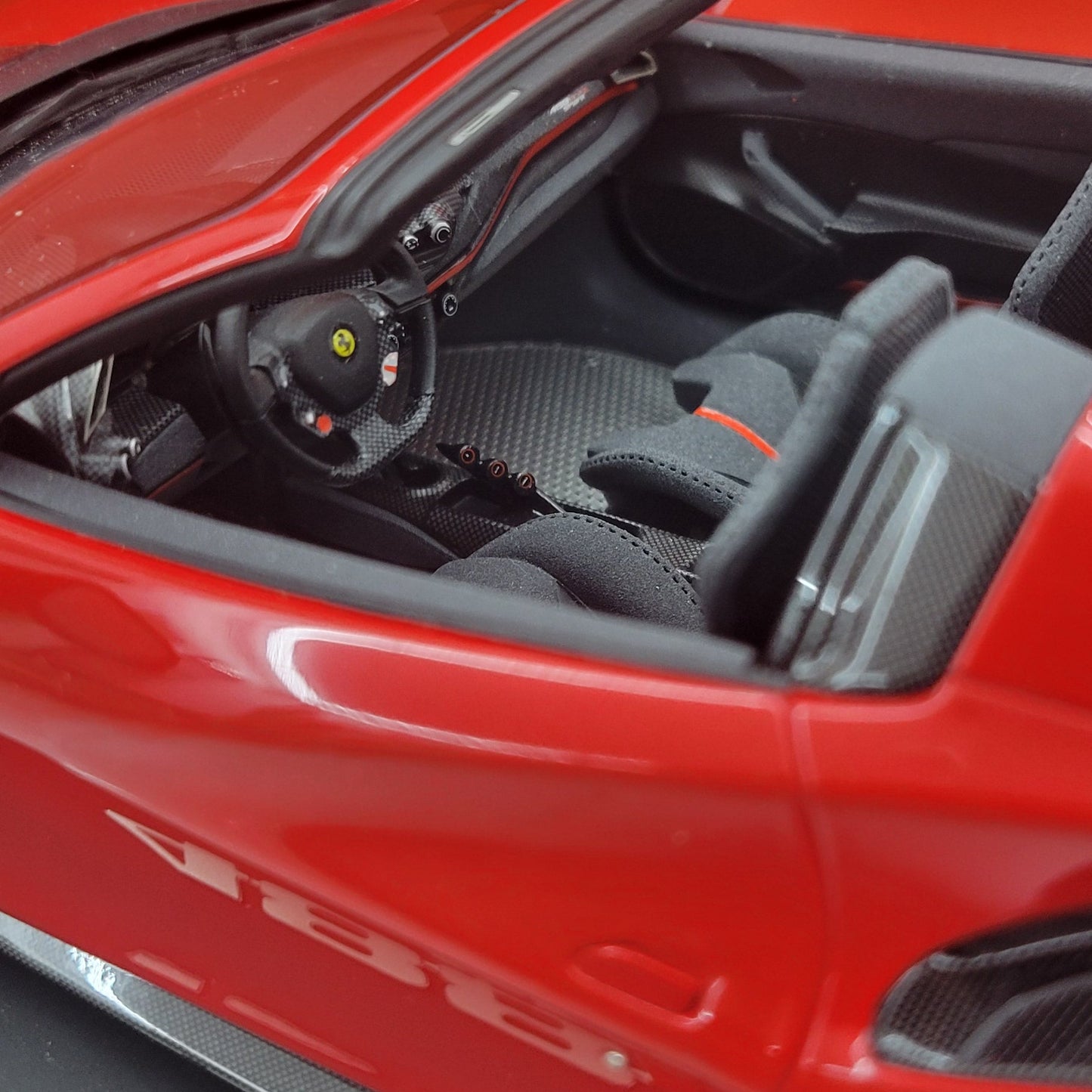 BBR 1:18 Ferrari 488 Pista Spider 2018 | Rosso Corsa Limited 80 pcs | P18162C