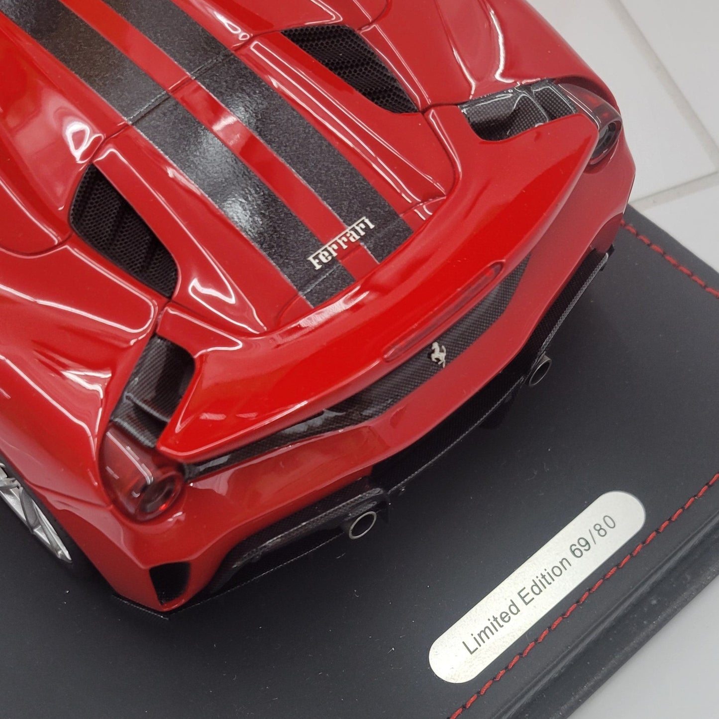 BBR 1:18 Ferrari 488 Pista Spider 2018 | Rosso Corsa Limited 80 pcs | P18162C