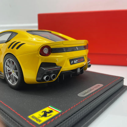 BBR 1:18 Ferrari F12 TDF 2015 Giallo Tristrato 193/199 |  P18121A