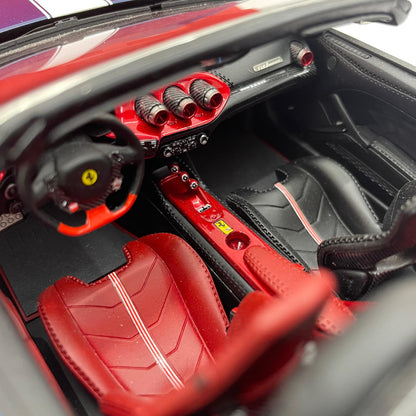 BBR 1:18 Ferrari F60 America 2014 Blu 115/250 | 60th Anniversary | P18125